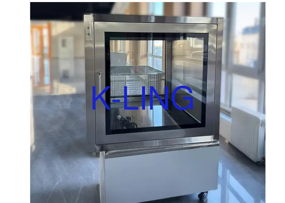 Durable Stainless Steel Pass Box With High Load Capacity Customized Size For Pharmaceutical Plants