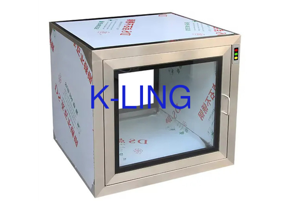 220V/50Hz Cleanroom Pass Box With Punching Process And UV Light Fast Shipping