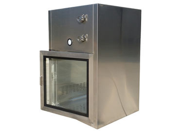 OEM SS 201 Dynamic Cleanroom Pass Box With Software Computer Interlocking Door