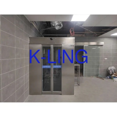 Clean Room Air Shower Dedicated Fan Configuration And 220V/50Hz Power Supply For Cleanroom Air Purification