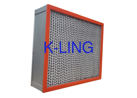 High Efficiency HEPA Filter In Pharma Industry With SUS304 Frame Air Flow 600m³/H