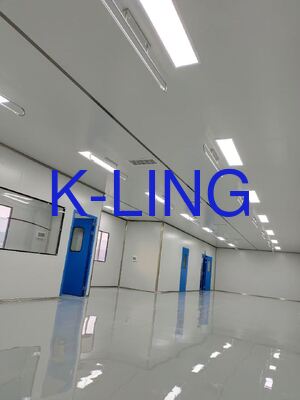Modular Clean Room with Less Than 65 DB Noise Level and More Than 300Lux Purification Light for Class 1000/ISO5/ISO6/ISO7 Standards