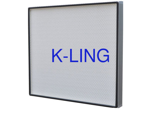 High Efficiency Clean Room ULPA Filter U15 - U17 For Industrial 484x  484 x 50mm