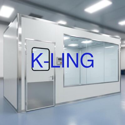 Modular Cleanroom with HEPA/ULPA Filters 99.995% @ 0.3μm, Fan Filter Unit 1175x1175x350mm, and ISO7 Classification