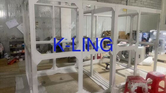50mm Wallthickness Clean Booth with 20 Percent External Discharge Venting Model Providing Air Control and Particle Containment