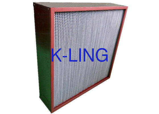 Electrostatic Glass Fiber HEPA Air Filter Replacement , Heat Temperture Resistant