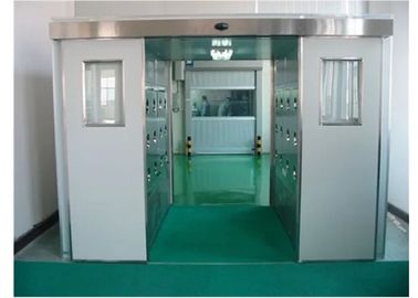 Auto Sensing Clean Room Air Shower Tunnel For Person And Cargo Wind Speed 25m/S