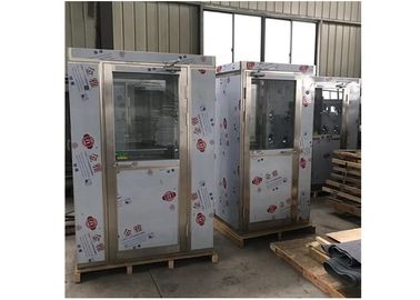 Dust Purifying SS304 Cleanroom Air Shower With Stainless Nozzles