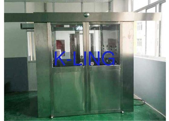 Computer Voice Control Cleanroom Air Shower For Pharma Instrument Industry