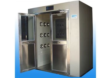 Powder Coated Steel Material Air Shower System Adjustable Wind Speed 25-30 M/S