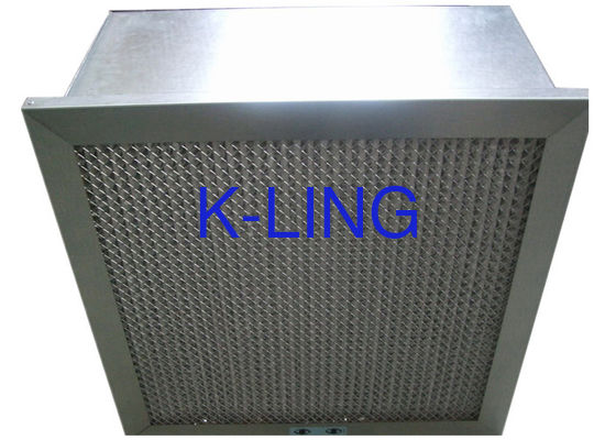 Disposable Hospital Hepa Room Air Filters , Pharmacy Deep Pleat Hepa Filter