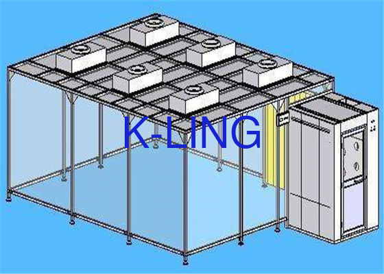 Class 100000 Dust Free Softwall Clean Room with FFU for Modular Cleanroom Solutions