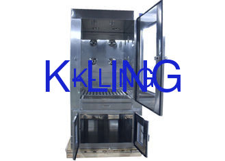 Floor Stand Air Shower Pass Box Through 380V / 50HZ , Three Side Blowing