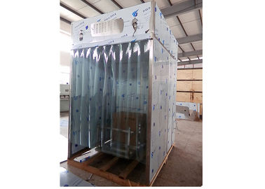 Class 100 Clean Room Dispensing Booth , Stainless Steel Downflow Booths